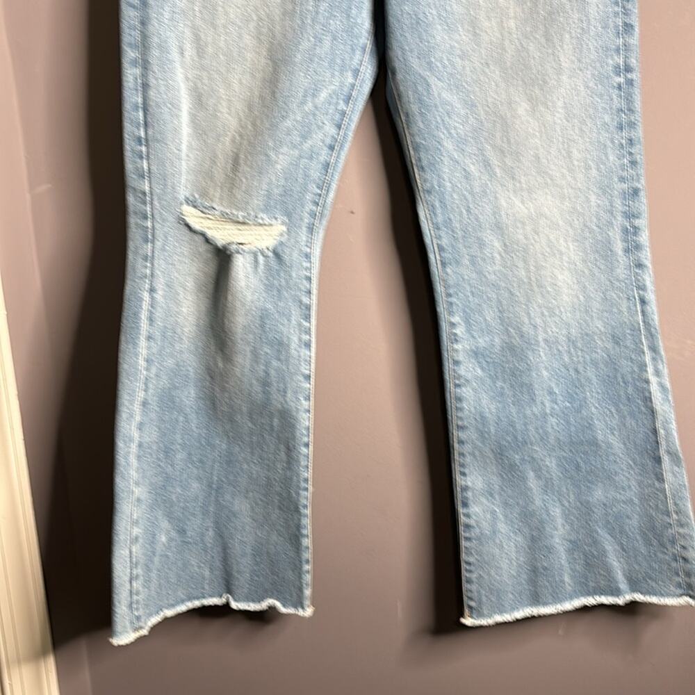 Warp + Weft Palm Sprint Bootcut High Rise Light Wash Jeans 27x26 - Picture 3 of 8